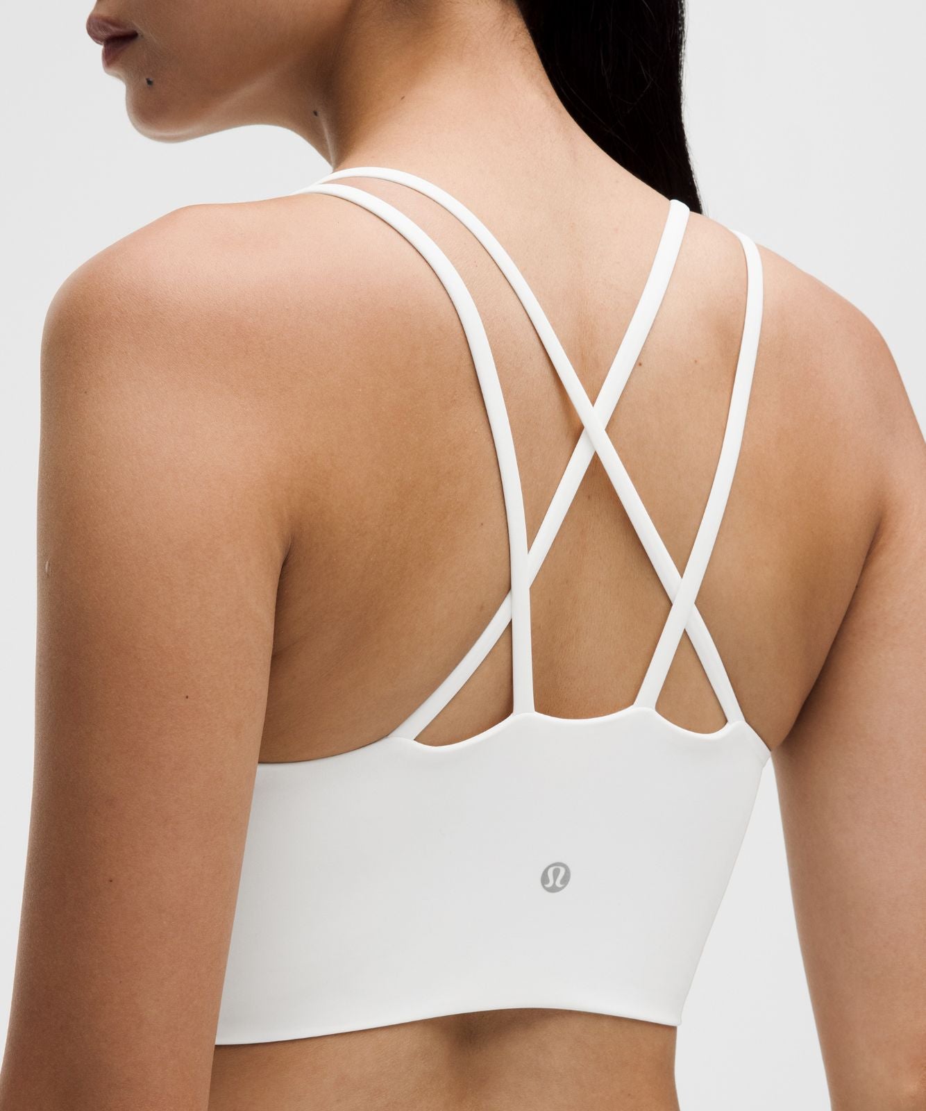 Like a Cloud Longline Bra *Light Support, B/C Cup White