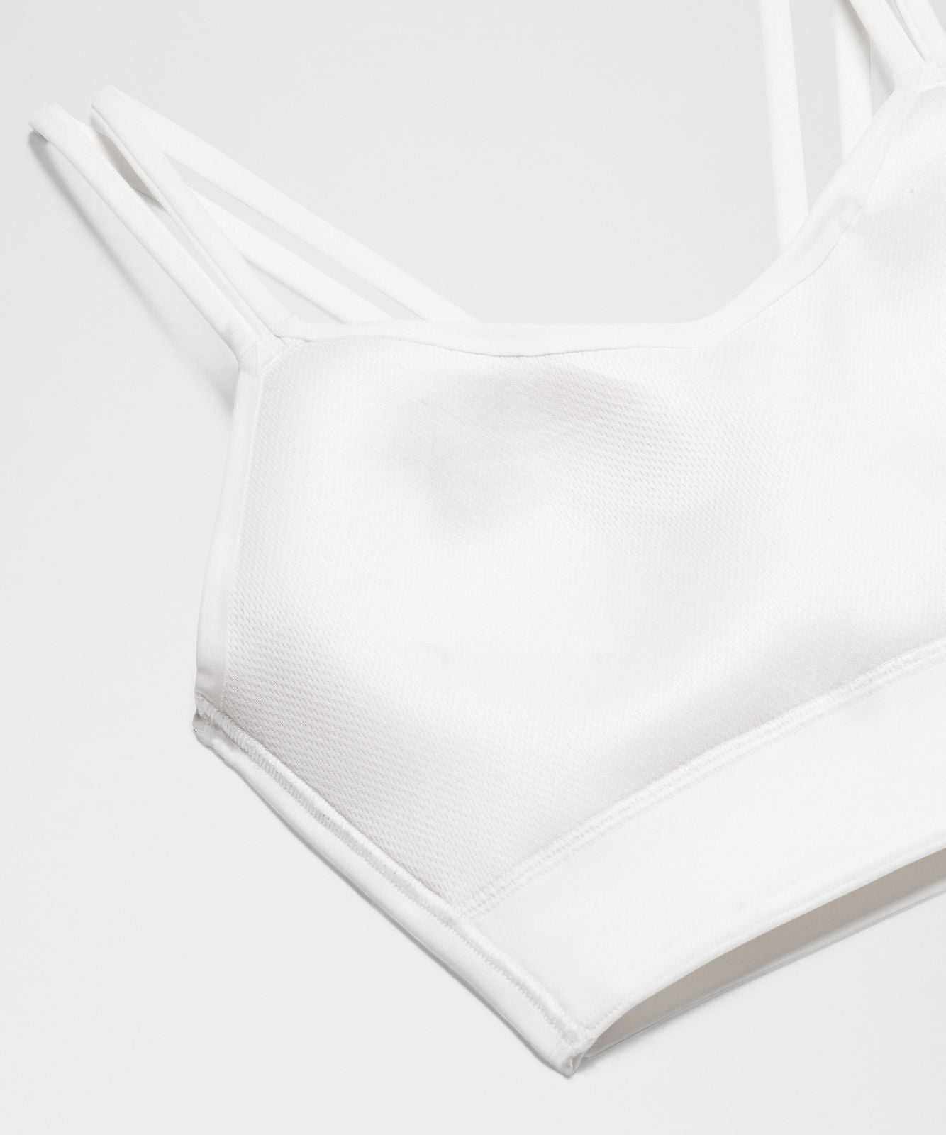 Like a Cloud Longline Bra *Light Support, B/C Cup White