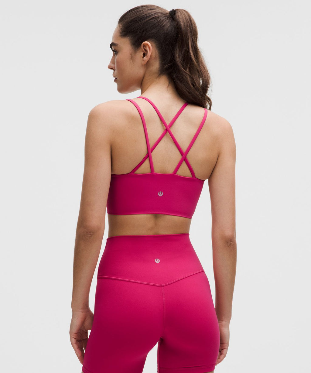 Like a Cloud Longline Bra *Light Support, B/C Cup Raspberry coulis
