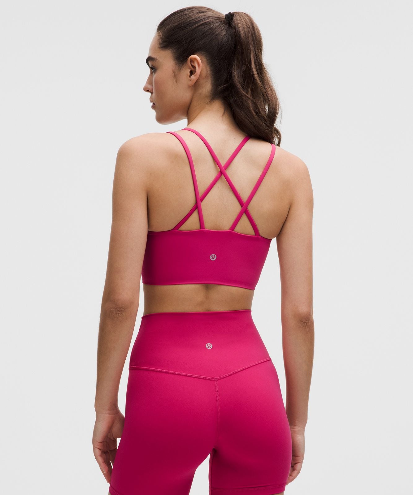 Like a Cloud Longline Bra *Light Support, B/C Cup Raspberry coulis