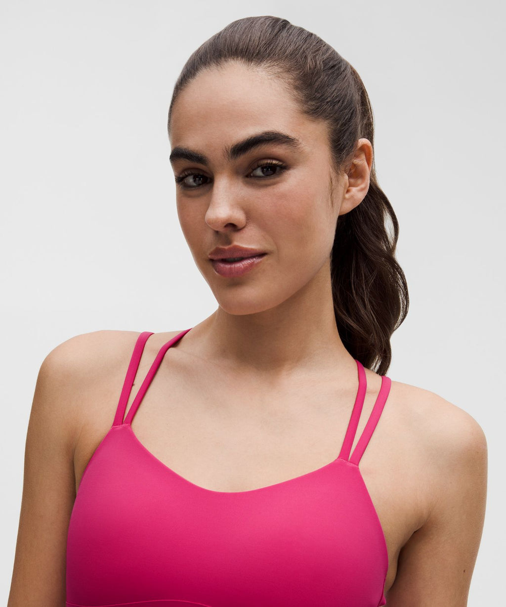 Like a Cloud Longline Bra *Light Support, B/C Cup Raspberry coulis