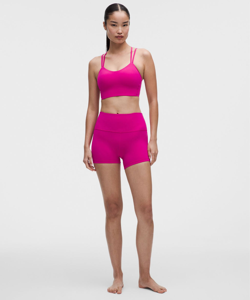 Like a Cloud Longline Bra *Light Support, B/C Cup Pink Flare