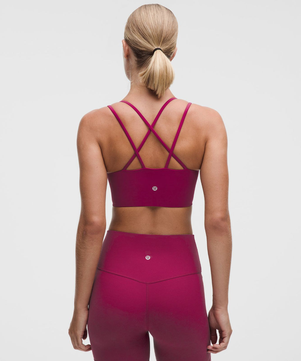 Like a Cloud Longline Bra *Light Support, B/C Cup Raspberry Rave