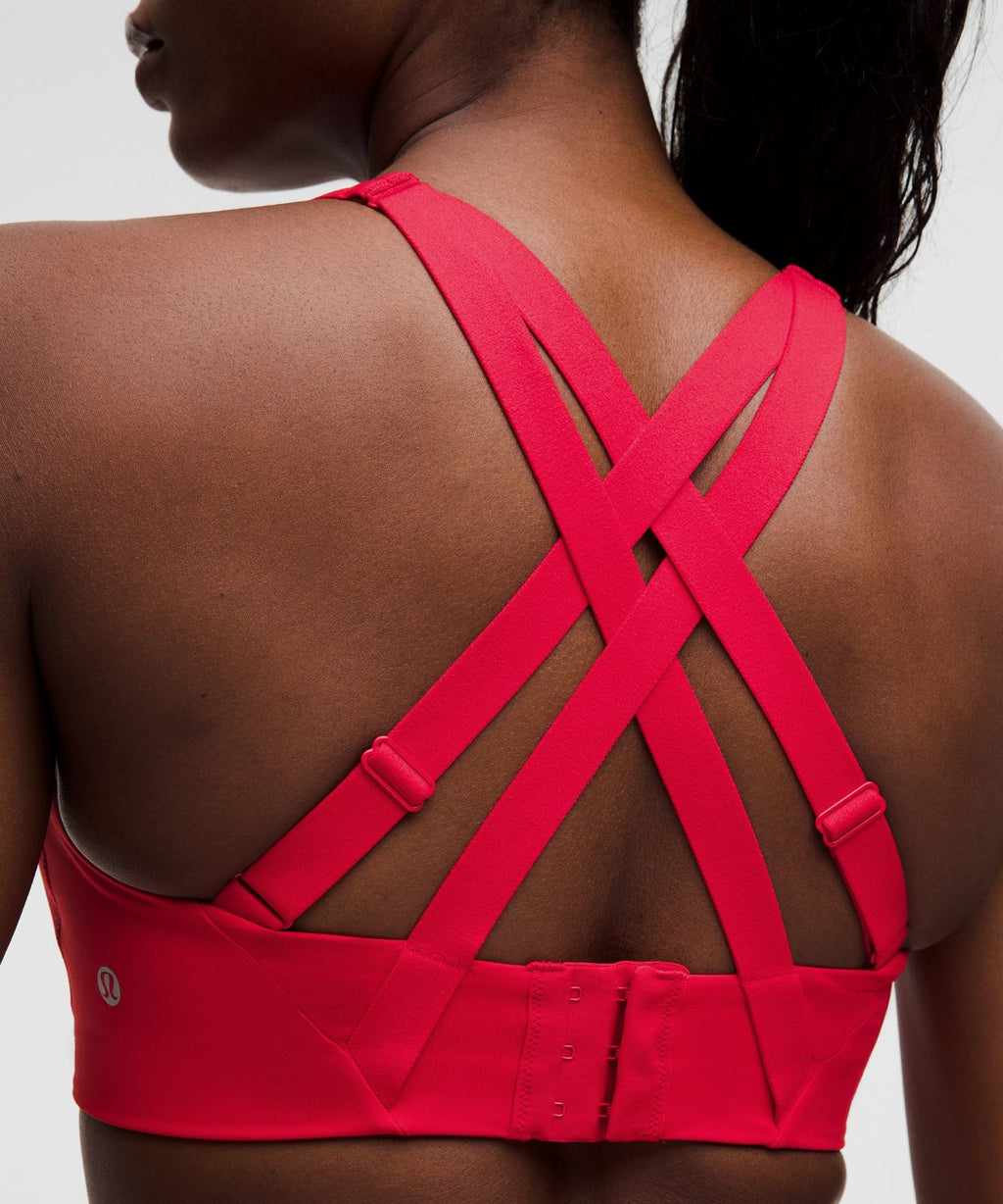 lululemon Energy Bra *High Support, B–G Cups Lululemon Red