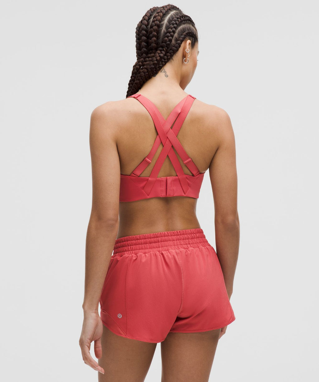 lululemon Energy Bra *High Support, B–G Cups Desert Red