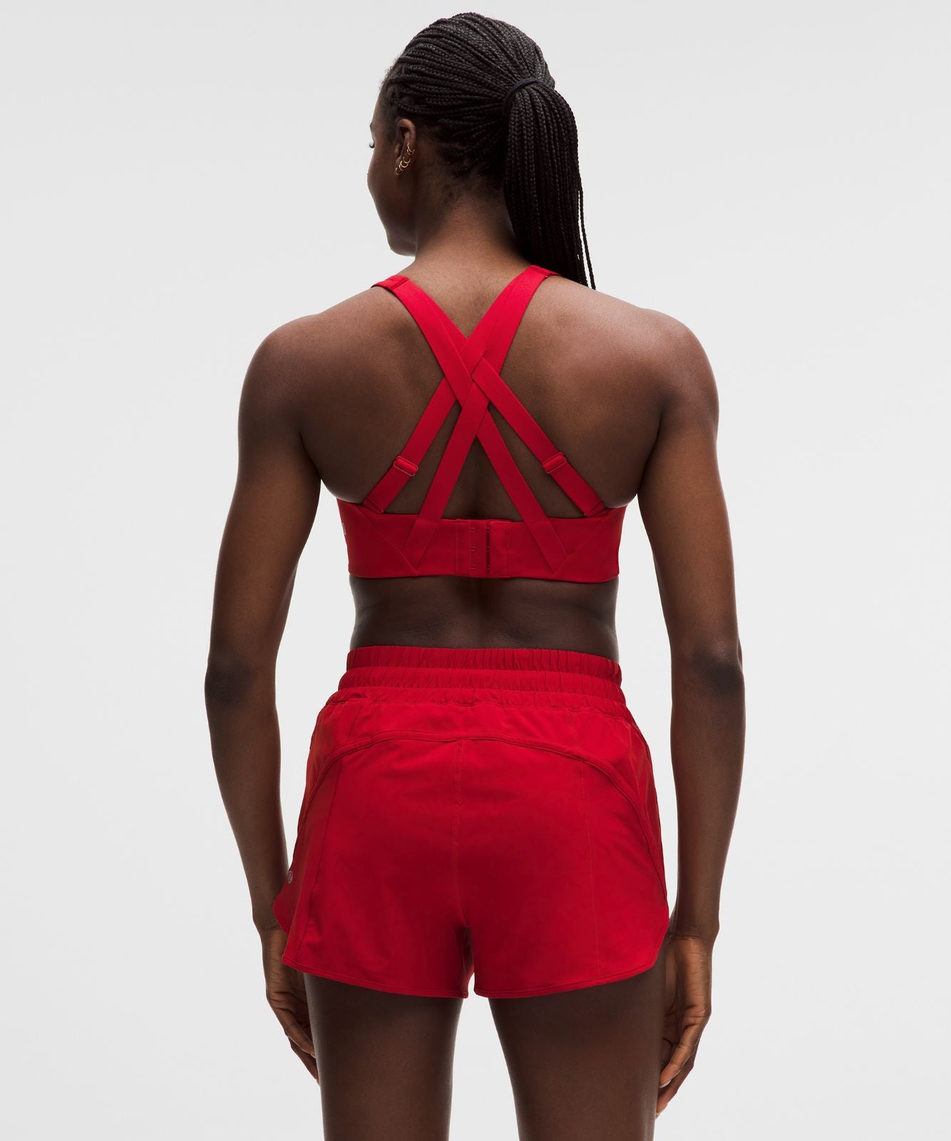 lululemon Energy Bra *High Support, B–G Cups Oxford Red