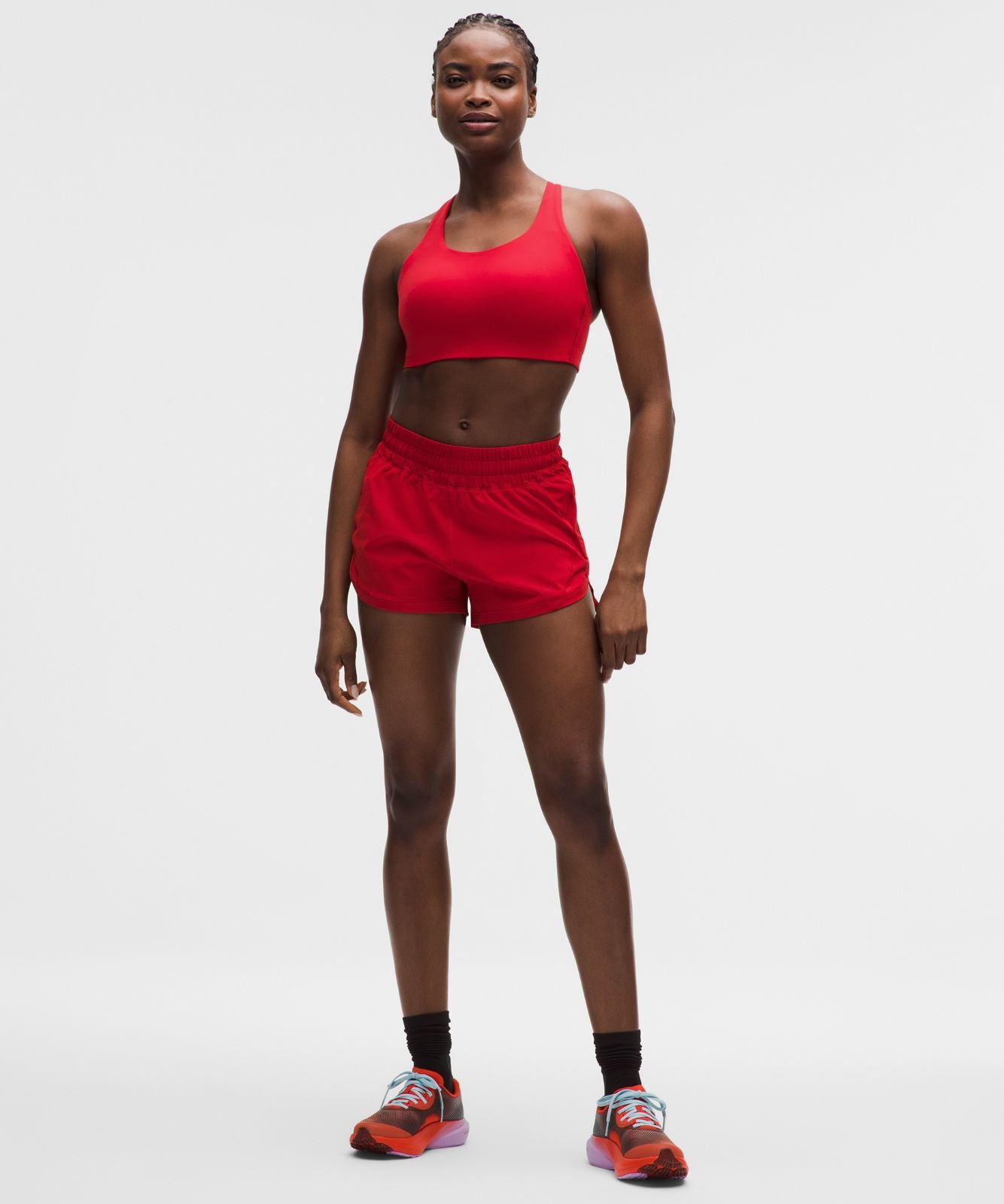 lululemon Energy Bra *High Support, B–G Cups Oxford Red