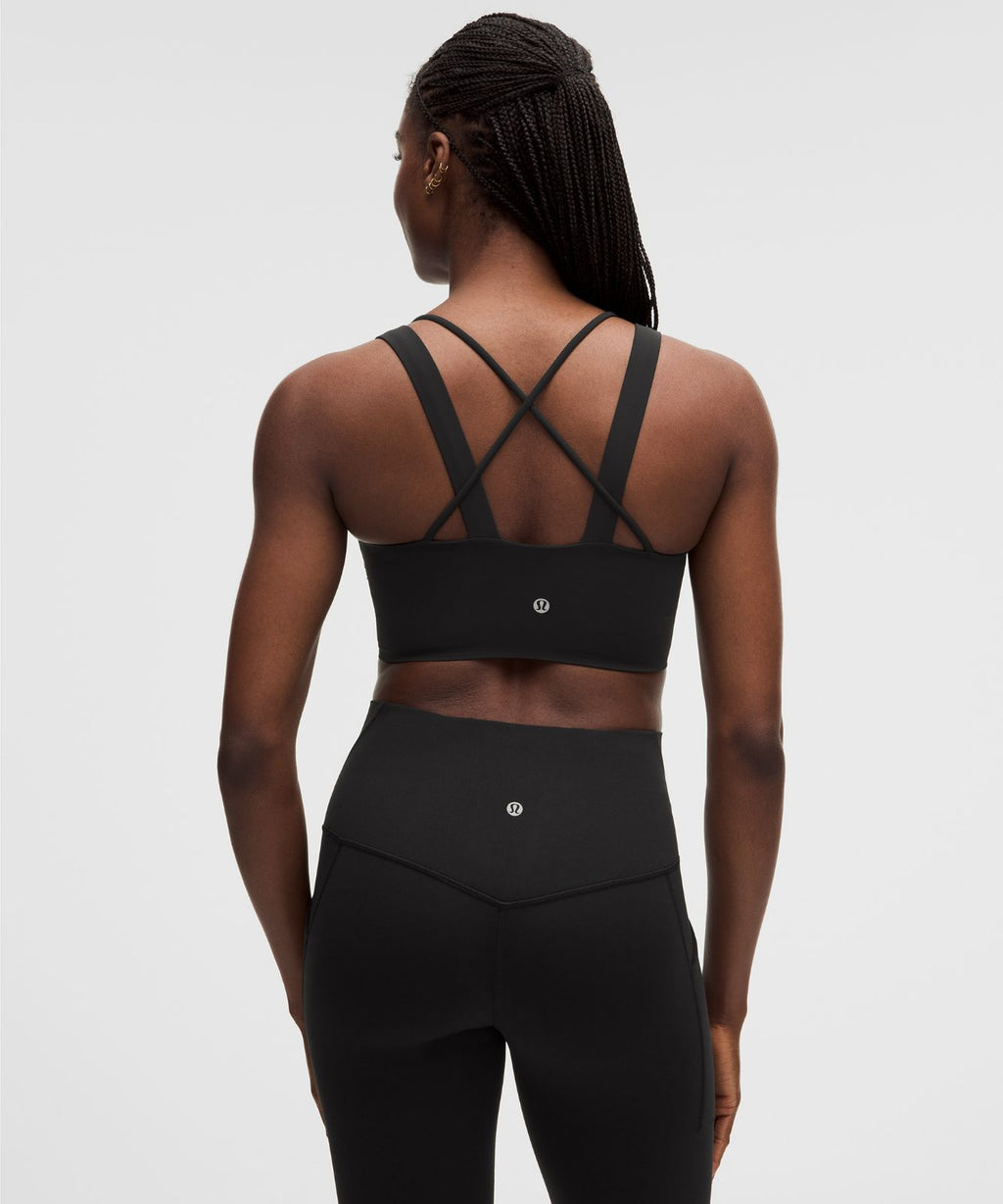 Like a Cloud Longline Bra *Light Support, D/DD Cup Black