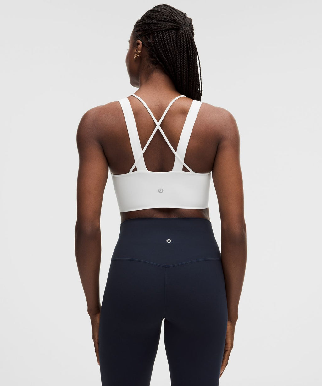 Like a Cloud Longline Bra *Light Support, D/DD Cup White