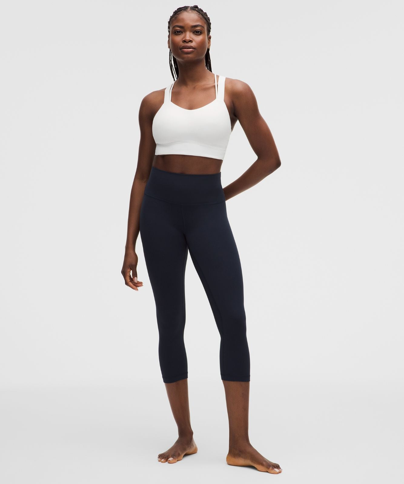 Like a Cloud Longline Bra *Light Support, D/DD Cup White