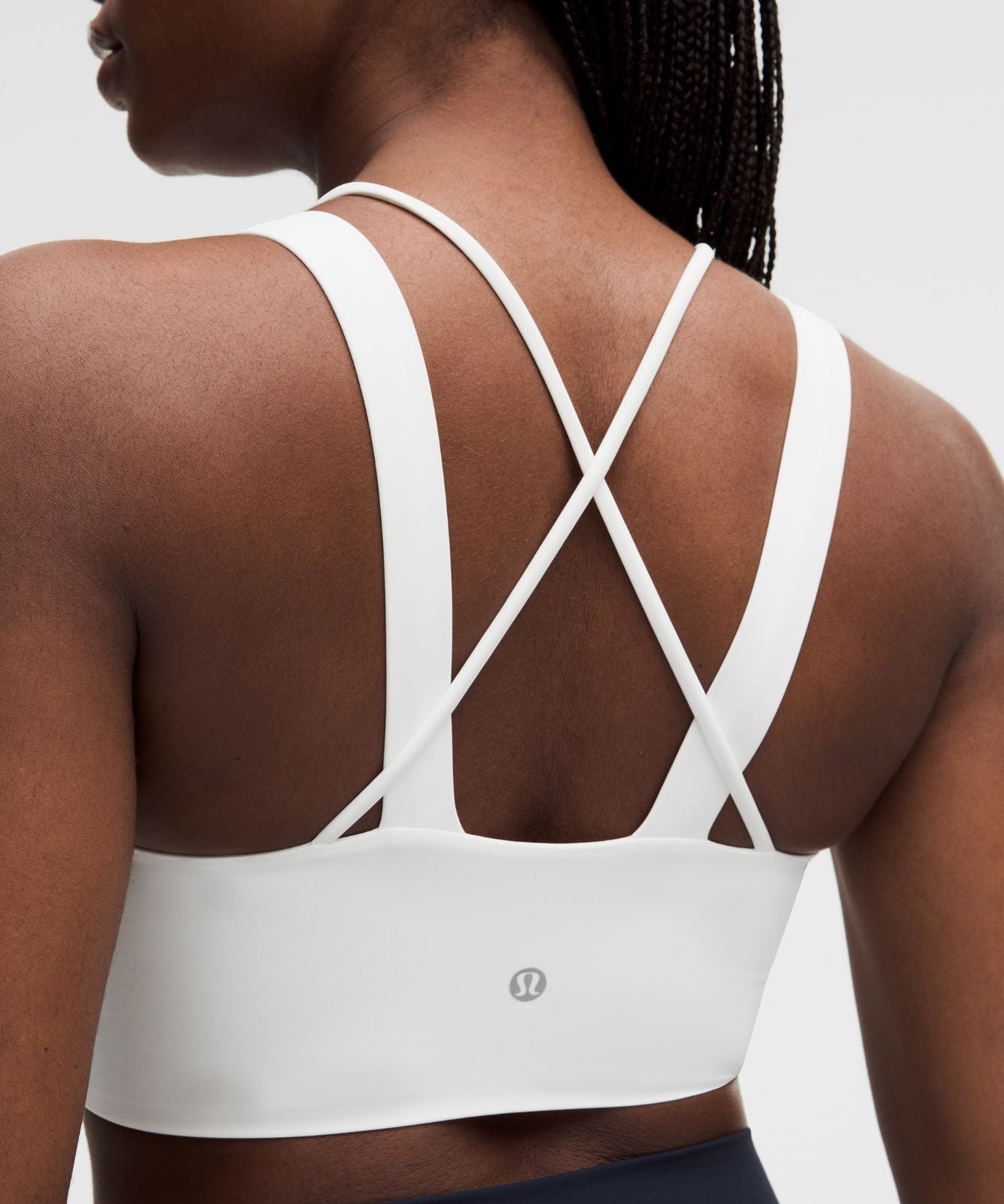 Like a Cloud Longline Bra *Light Support, D/DD Cup White