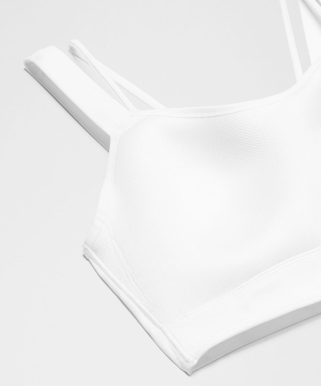 Like a Cloud Longline Bra *Light Support, D/DD Cup White