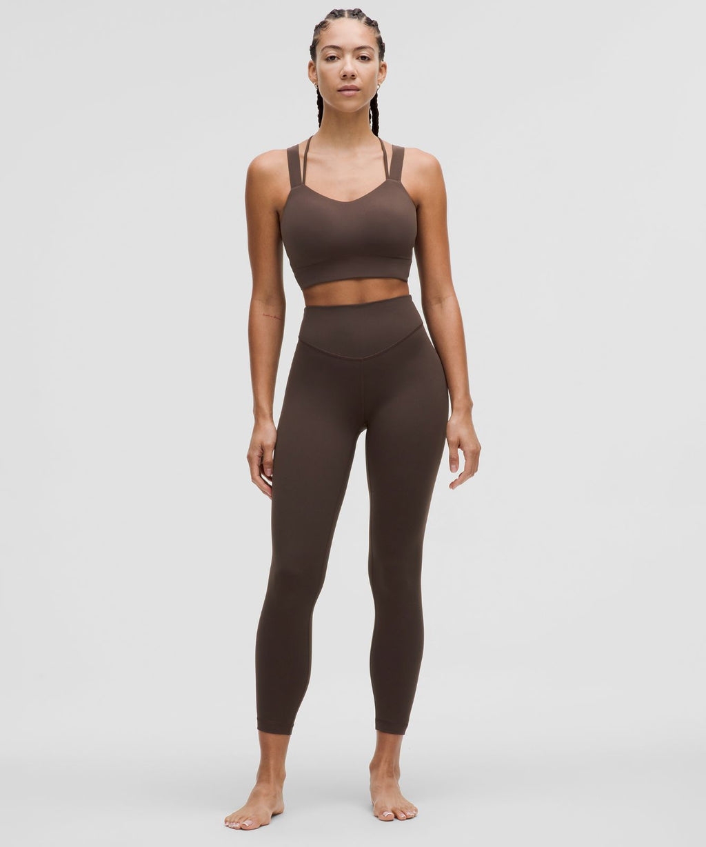 Like a Cloud Longline Bra *Light Support, D/DD Cup Espresso