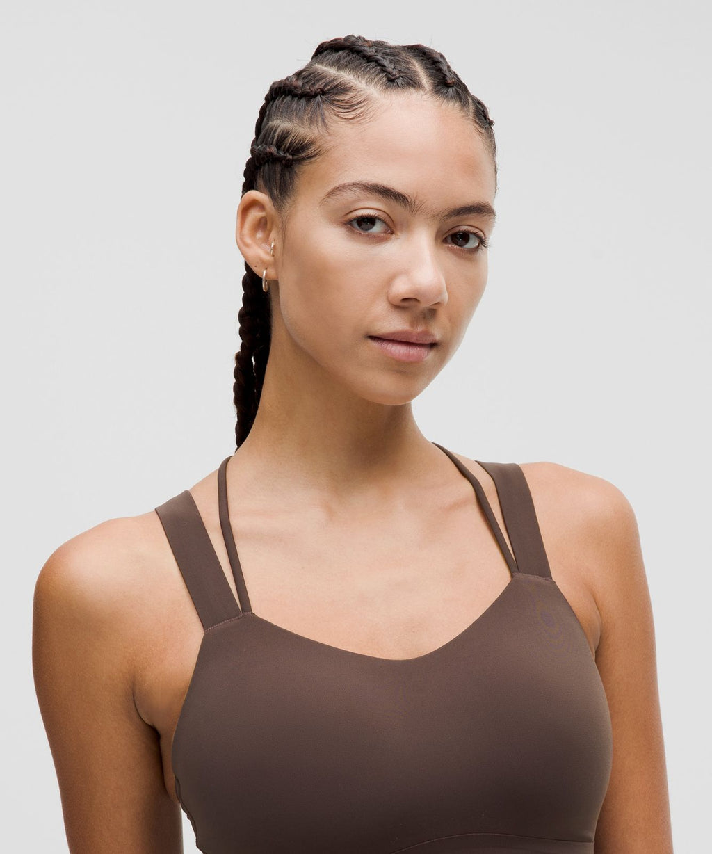 Like a Cloud Longline Bra *Light Support, D/DD Cup Espresso