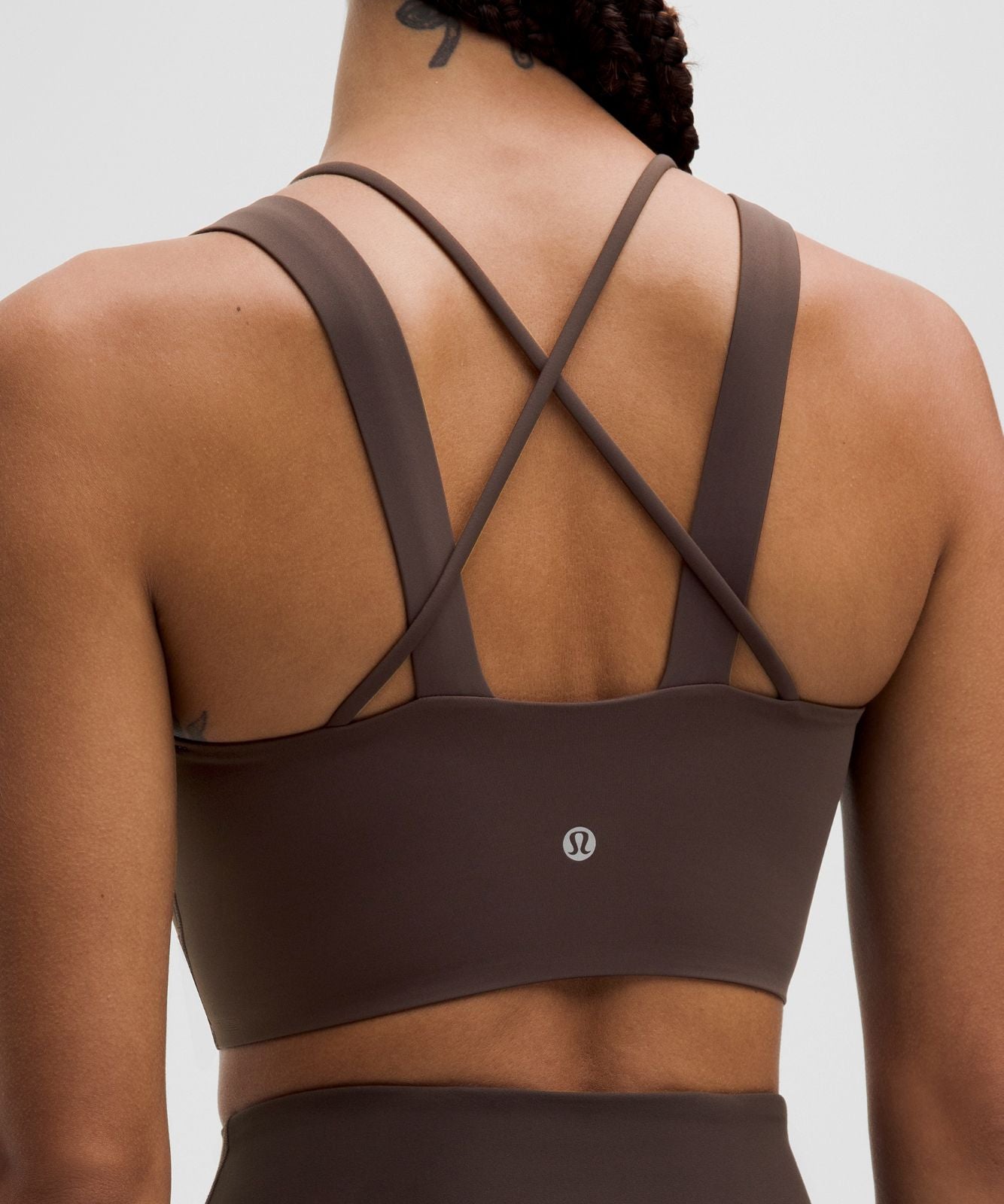 Like a Cloud Longline Bra *Light Support, D/DD Cup Espresso