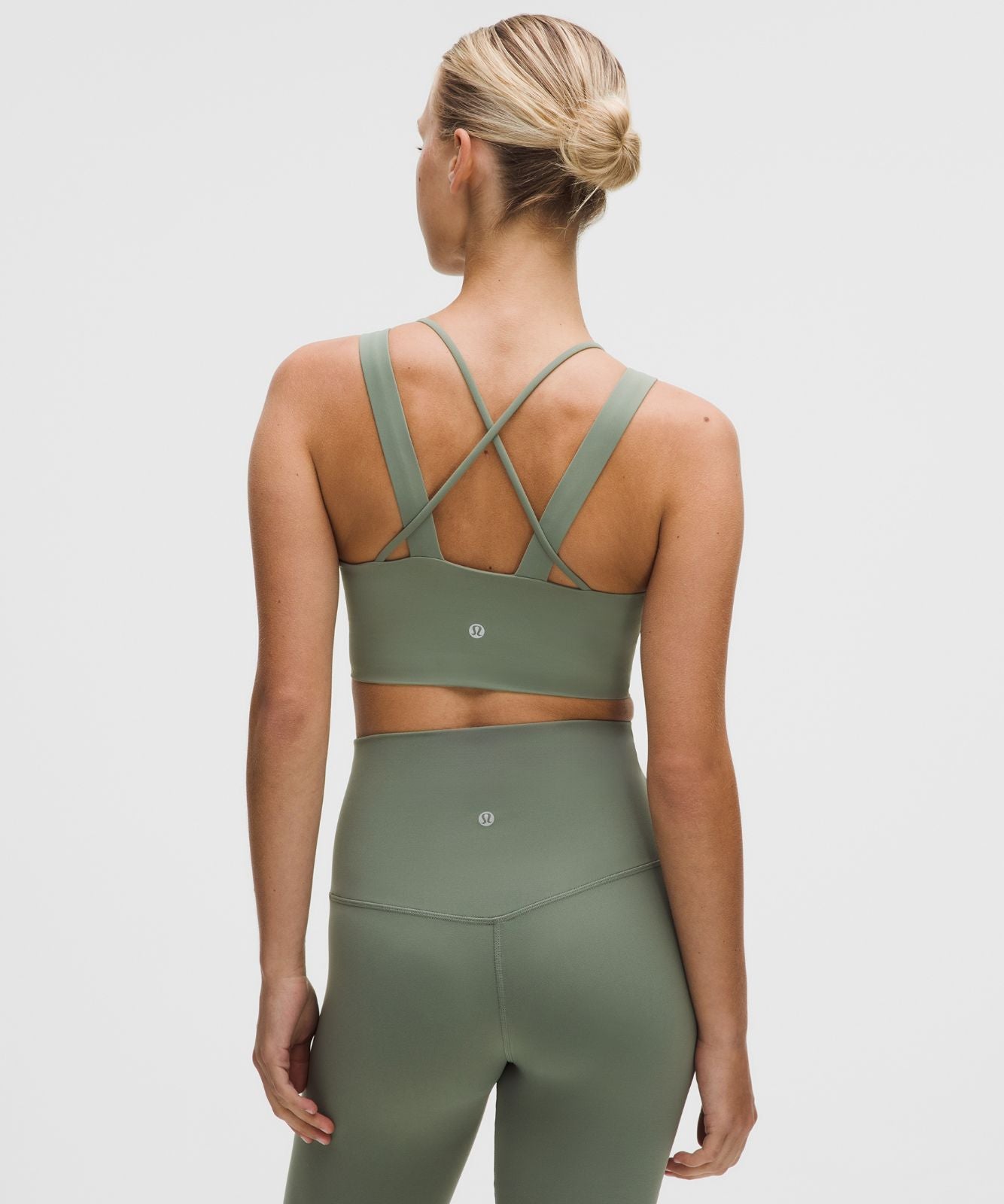 Like a Cloud Longline Bra *Light Support, D/DD Cup Willow Leaf