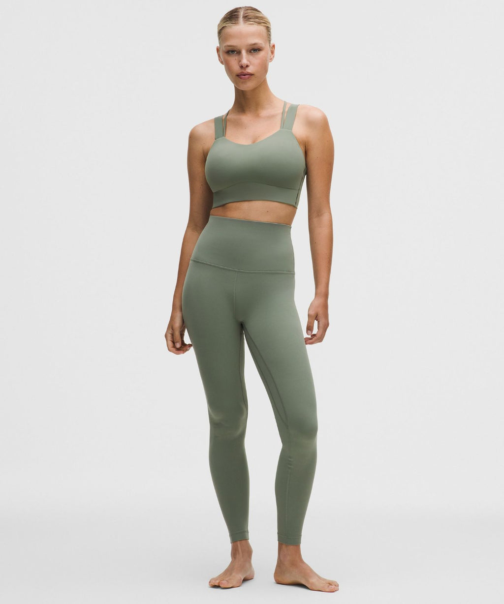 Like a Cloud Longline Bra *Light Support, D/DD Cup Willow Leaf