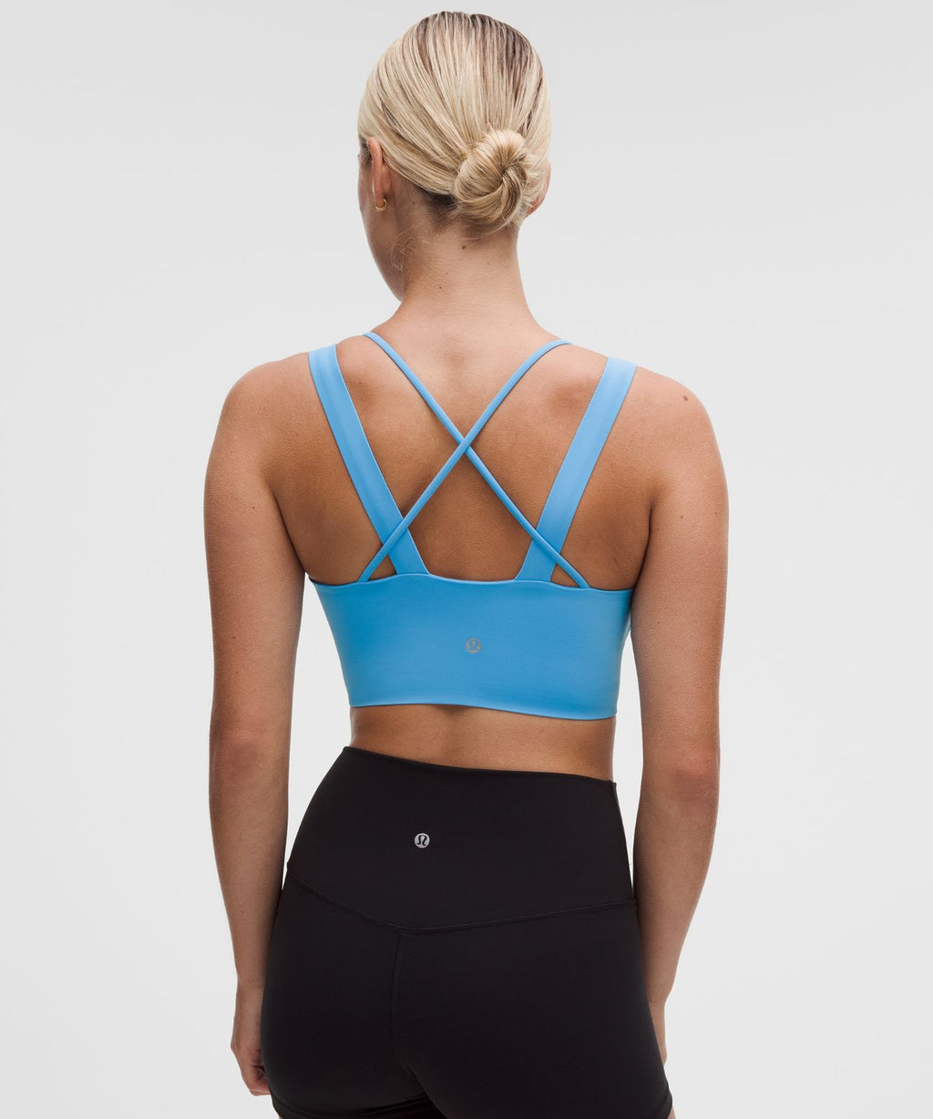 Like a Cloud Longline Bra *Light Support, D/DD Cup Ocean Wave