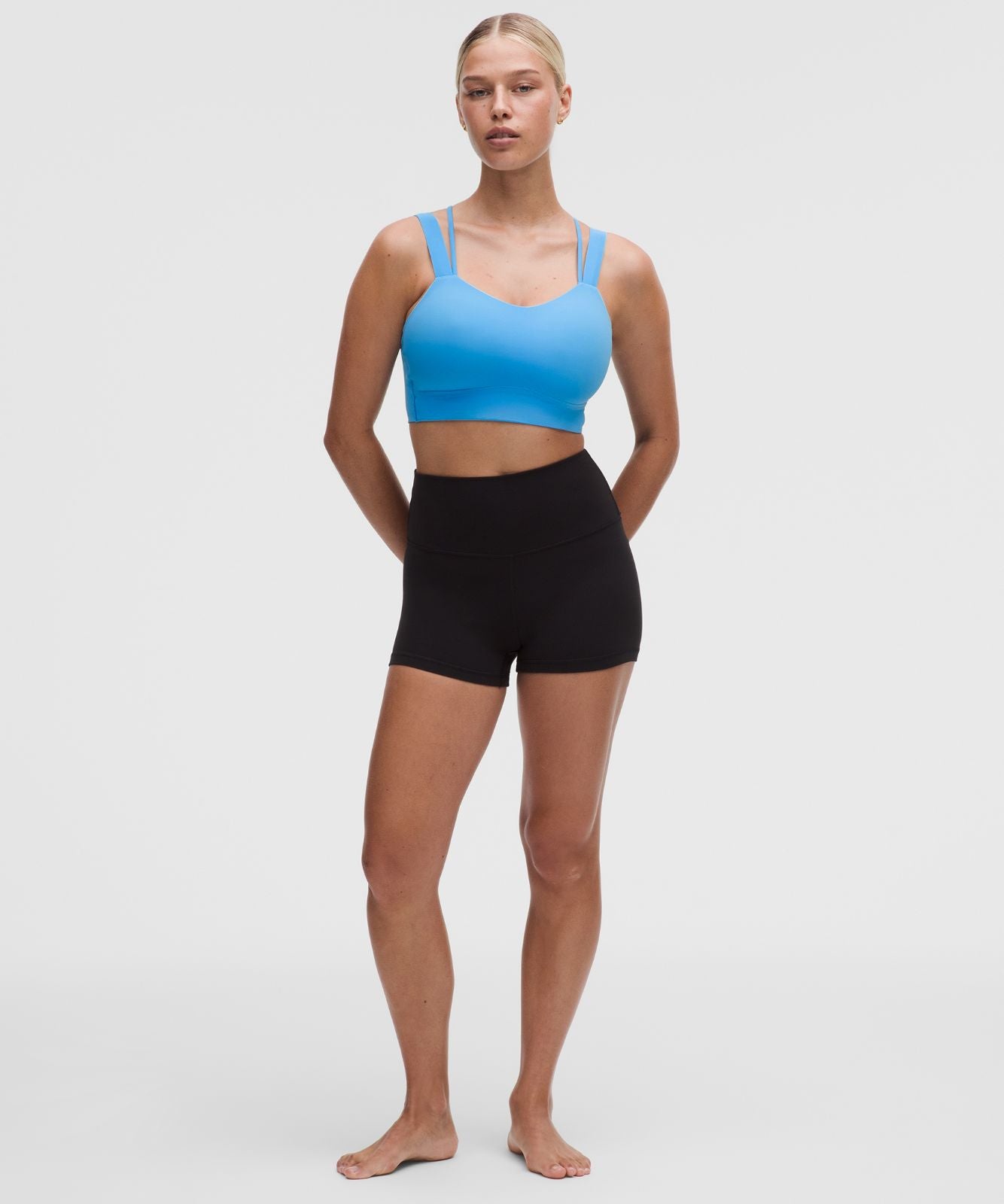 Like a Cloud Longline Bra *Light Support, D/DD Cup Ocean Wave