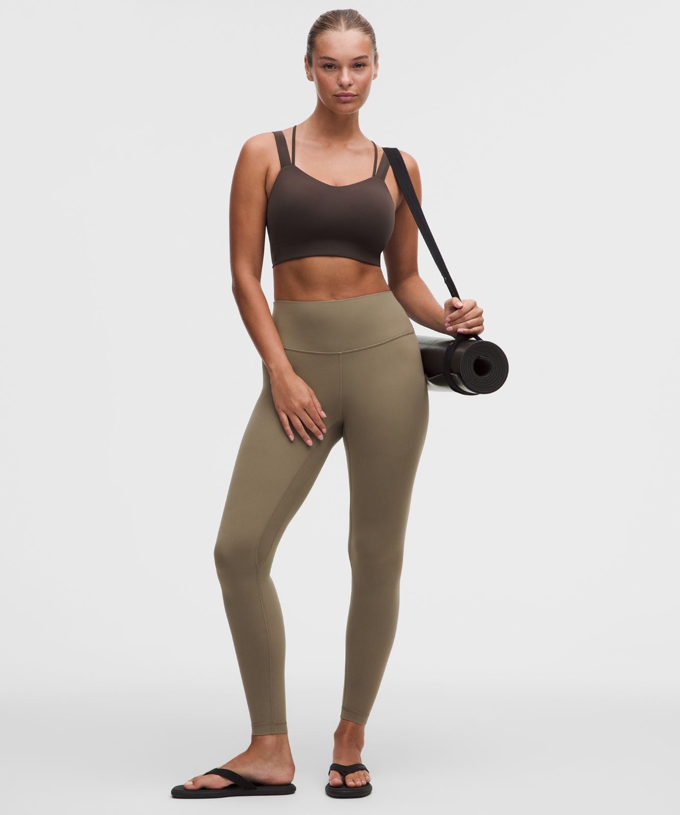 Like a Cloud Longline Bra *Light Support, D/DD Cup Mahogany Muse