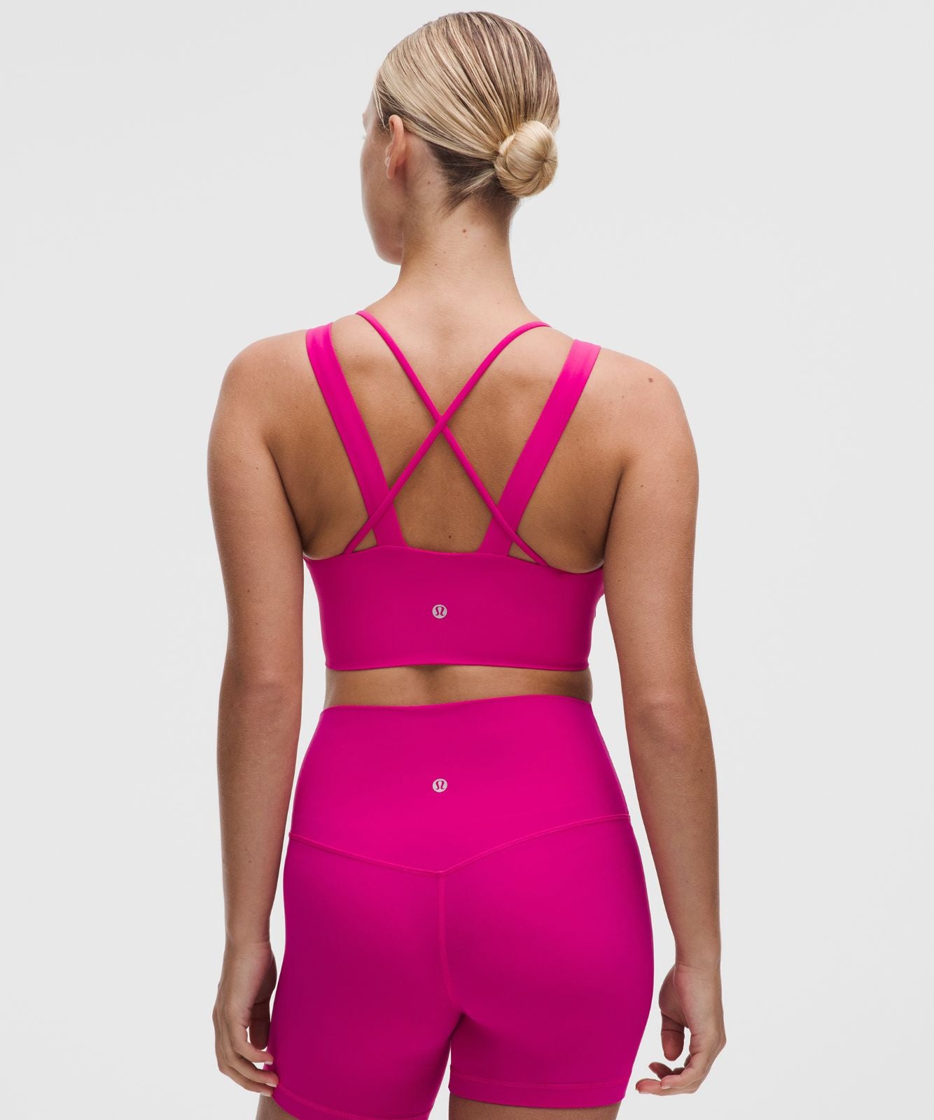 Like a Cloud Longline Bra *Light Support, D/DD Cup Pink Flare