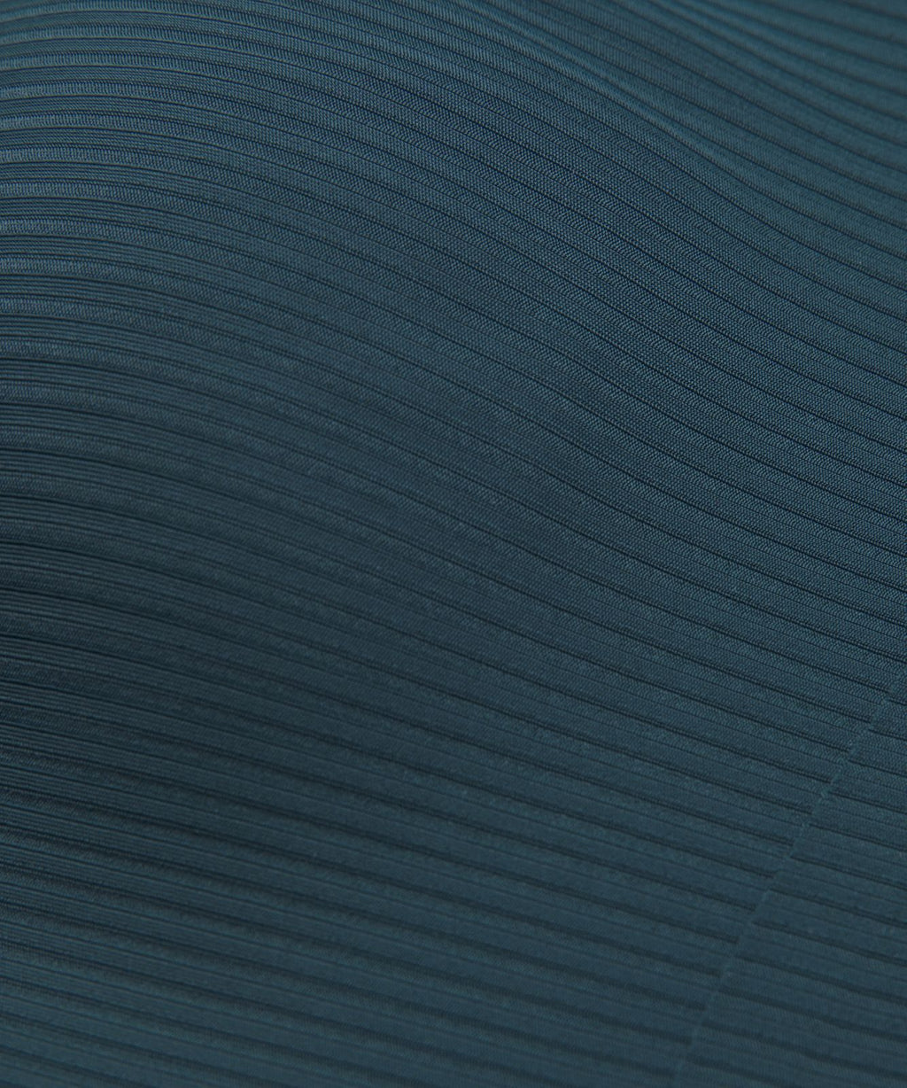 Like a Cloud Ribbed Longline Bra *Light Support, B/C Cup Indochine Blue