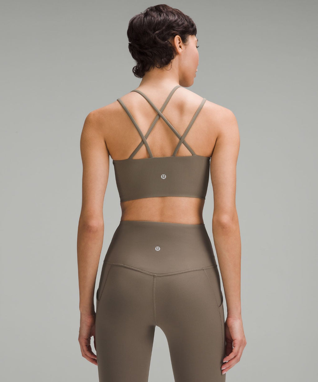 Like a Cloud Ribbed Longline Bra *Light Support, B/C Cup Nomad