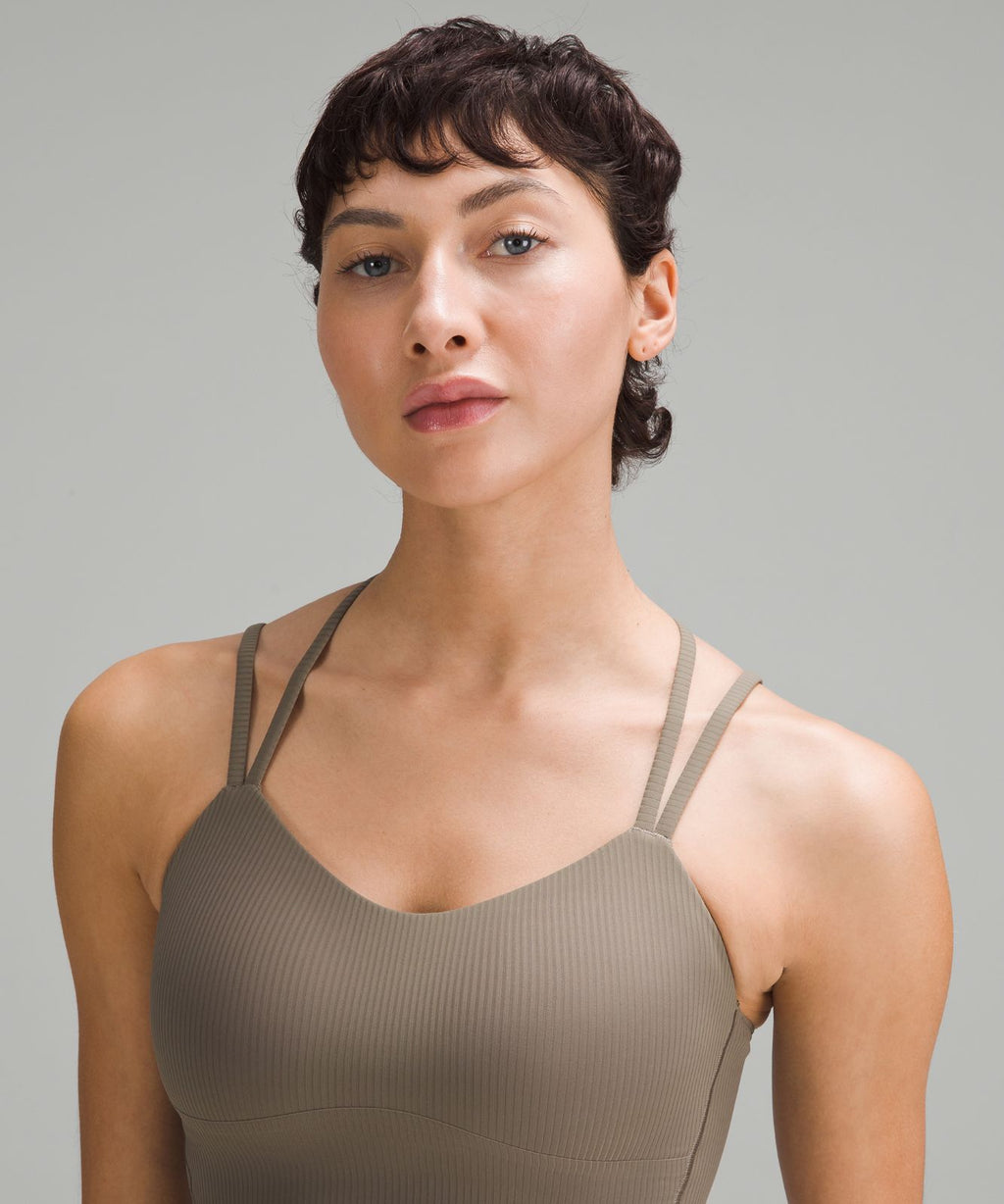 Like a Cloud Ribbed Longline Bra *Light Support, B/C Cup Nomad