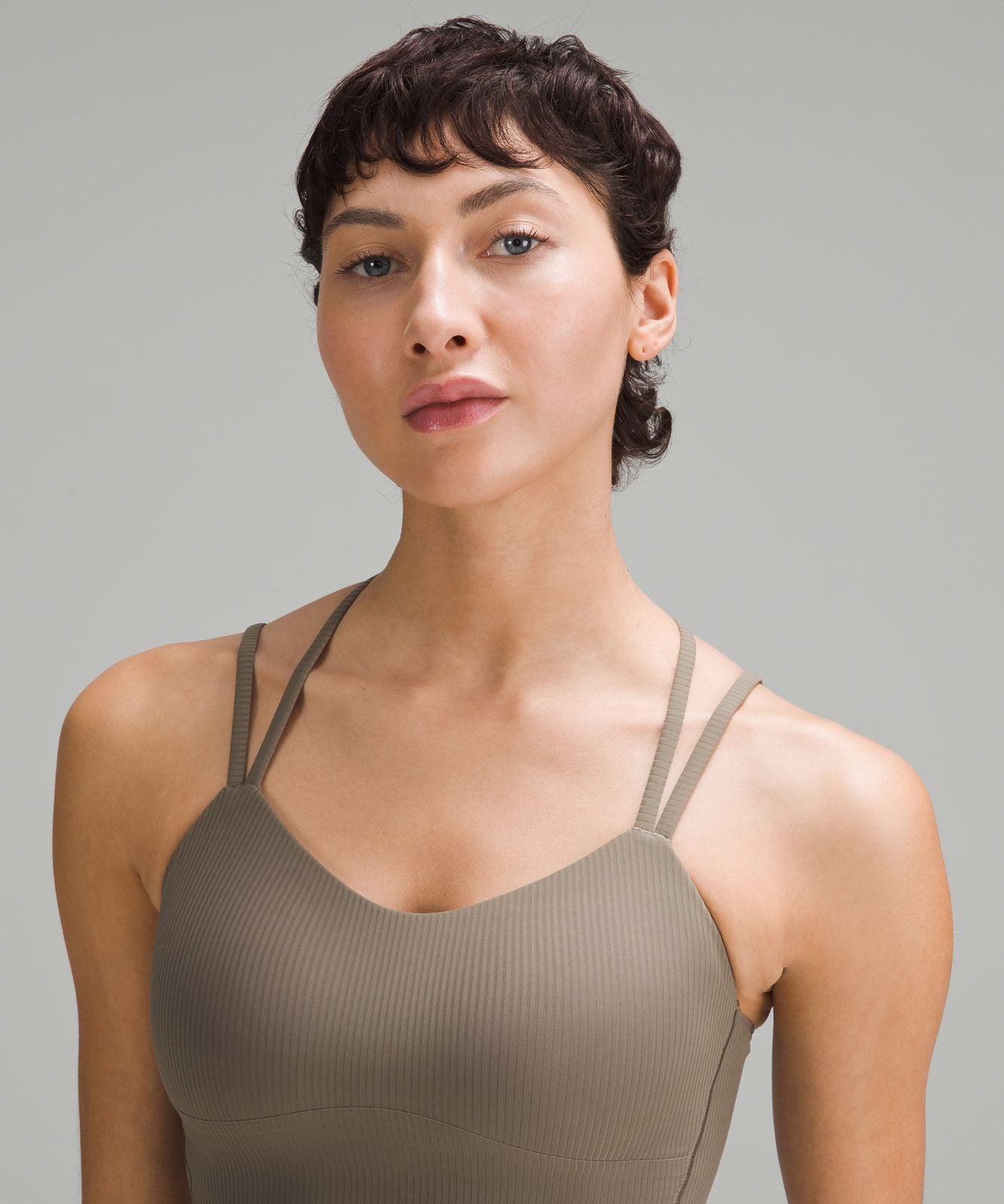 Like a Cloud Ribbed Longline Bra *Light Support, B/C Cup Nomad
