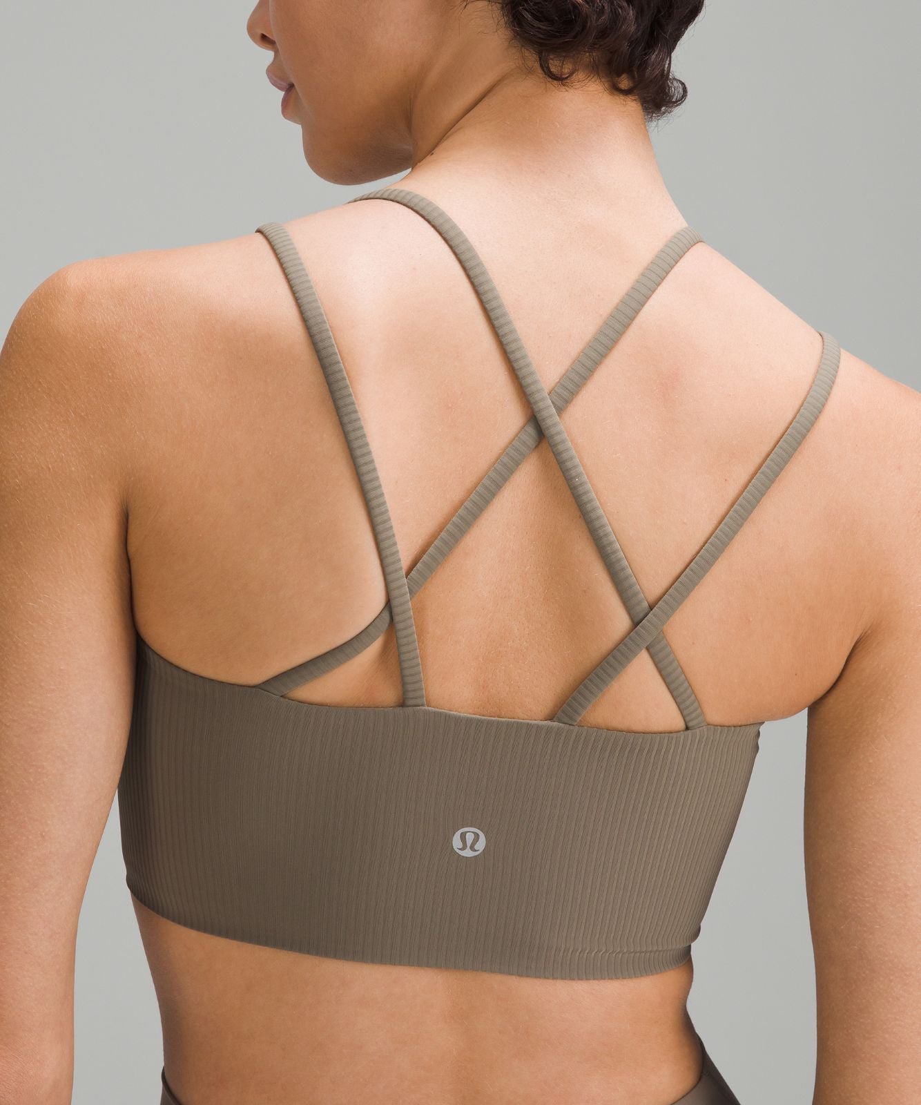 Like a Cloud Ribbed Longline Bra *Light Support, B/C Cup Nomad