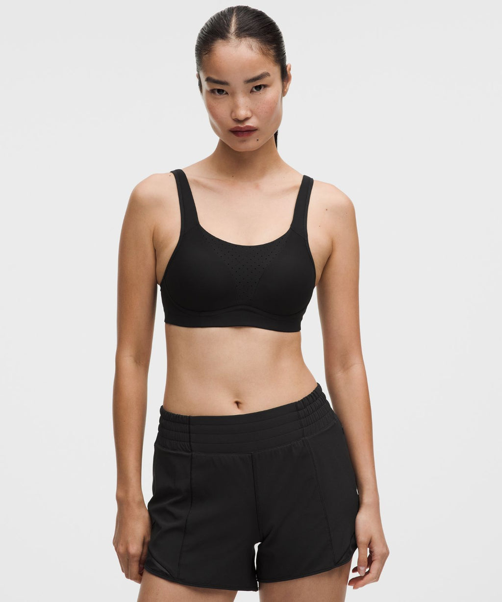 Run Times Bra *High Support, B–G Cups Black