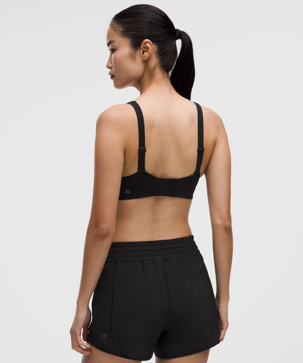 Run Times Bra *High Support, B–G Cups Black