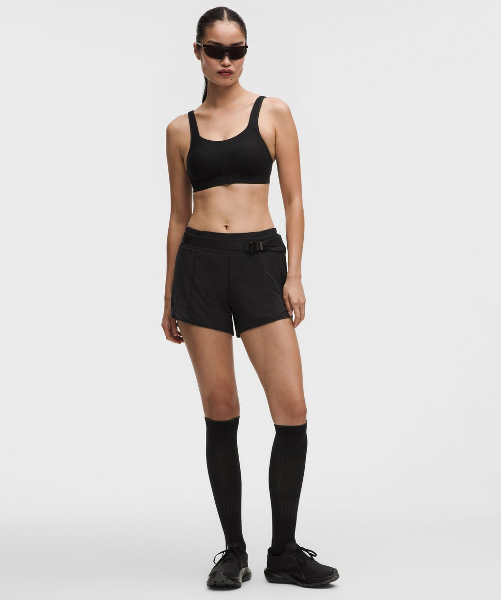 Run Times Bra *High Support, B–G Cups Black