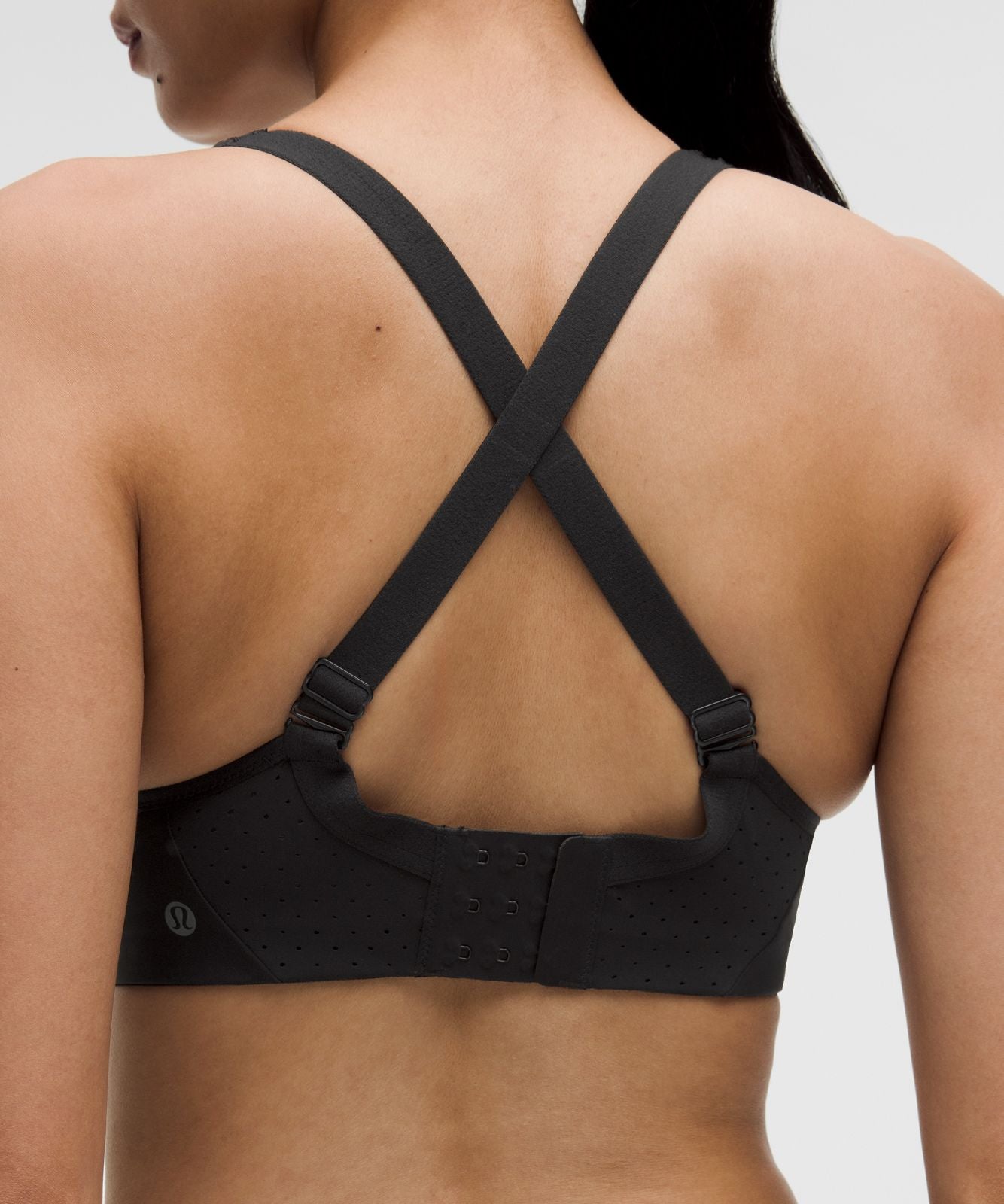 Run Times Bra *High Support, B–G Cups Black
