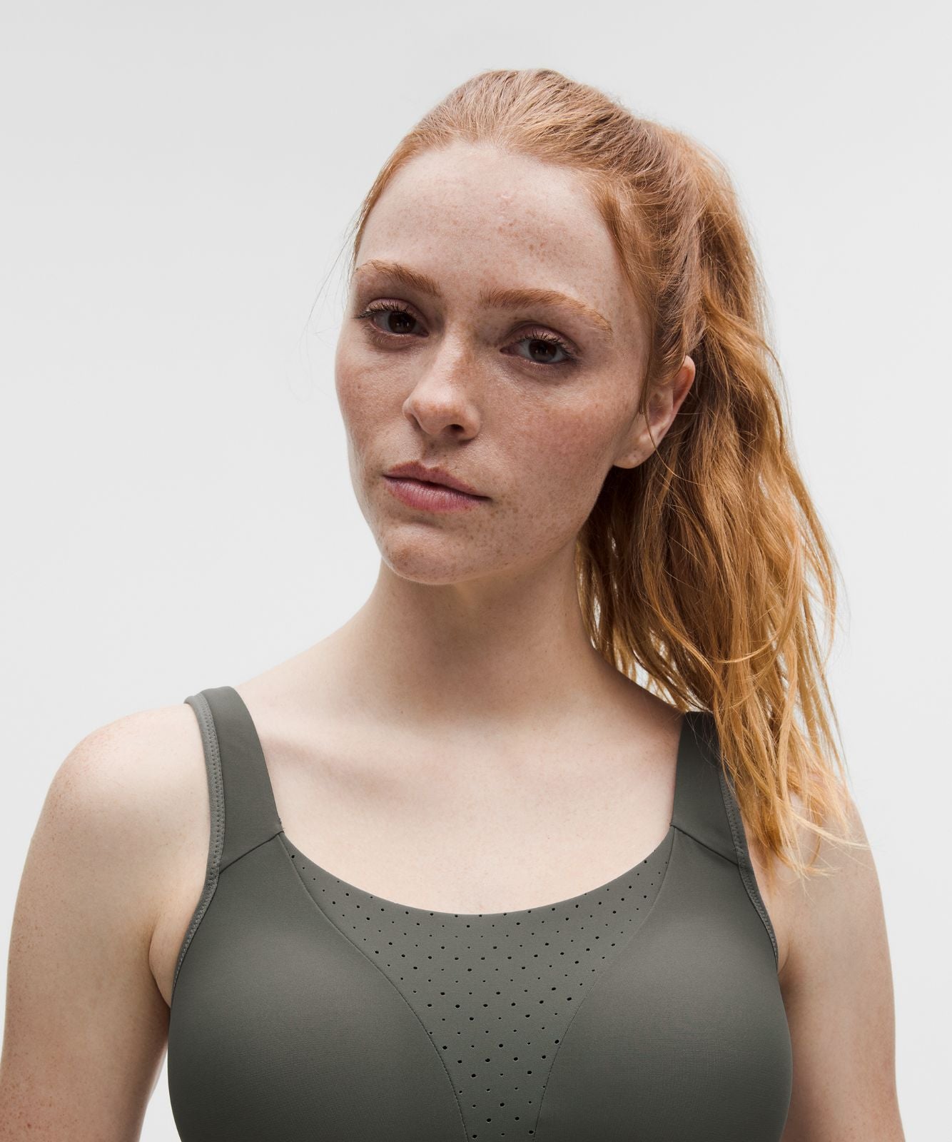Run Times Bra *High Support, B–G Cups Palm Deco