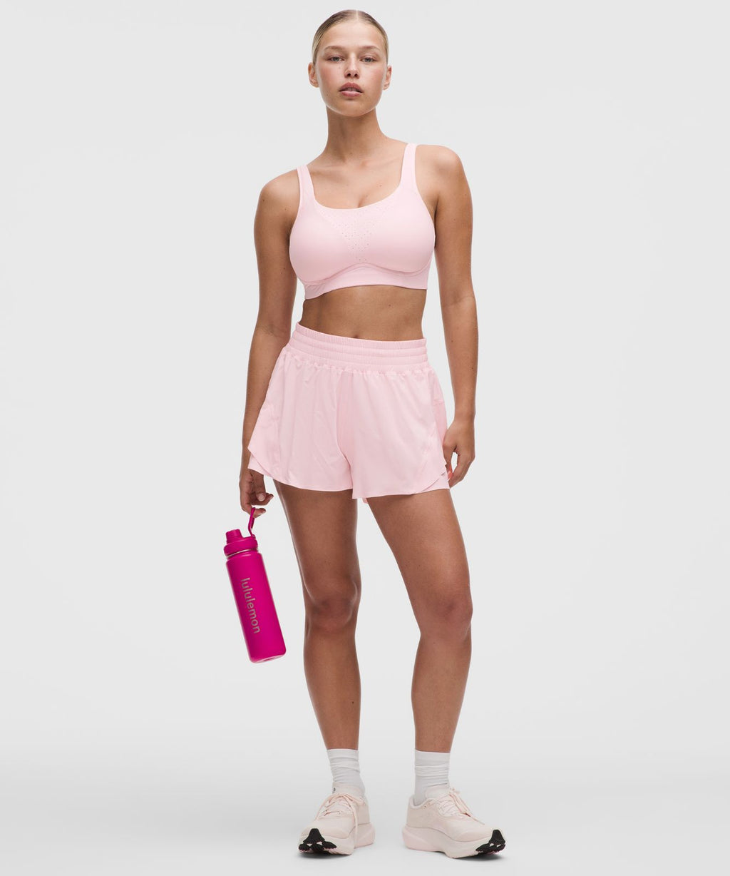 Run Times Bra *High Support, B–G Cups Pink Pearl