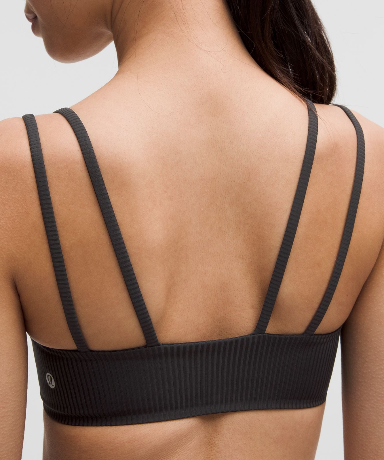 Like a Cloud Ribbed Bra *Light Support, B/C Cup Black
