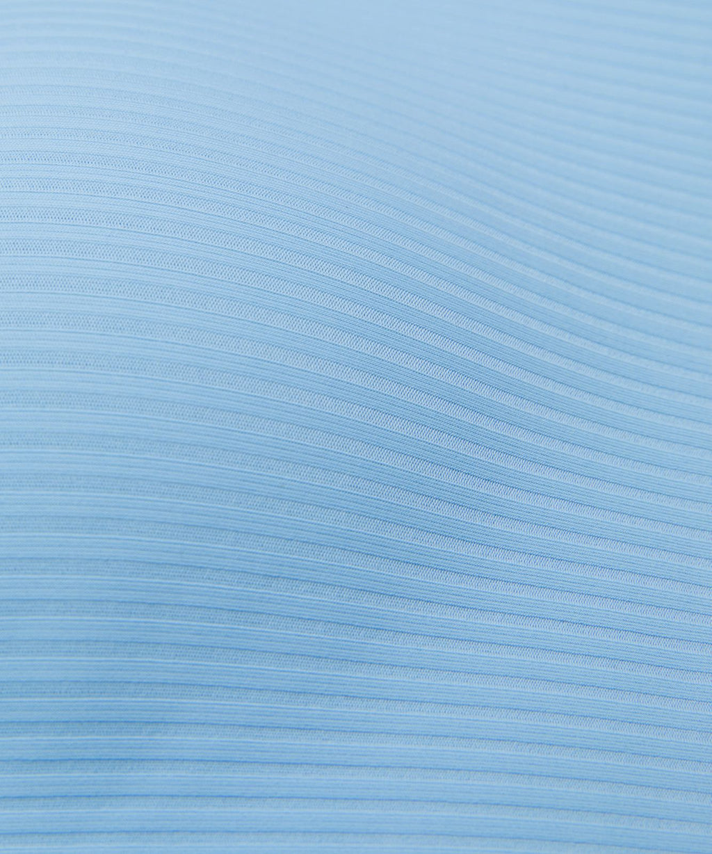 Like a Cloud Ribbed Longline Bra *Light Support, D/DD Cup Dreamy Blue