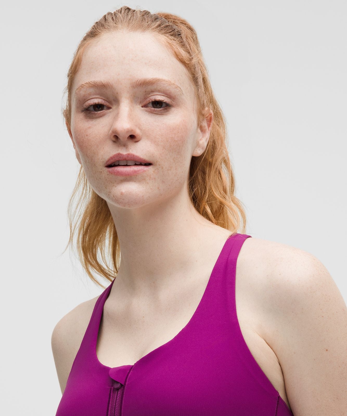 lululemon Energy Zip-Front Bra *High-Support, B–G Cups Chilled Grape