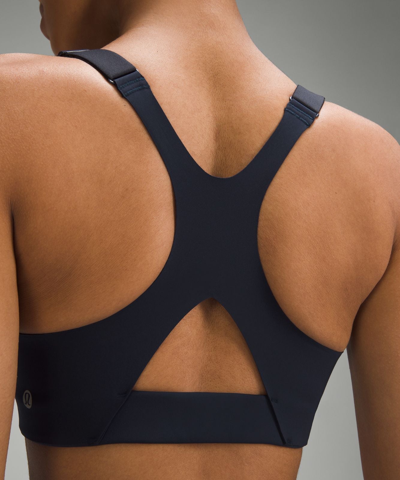 Ultralu Square-Neck Workout Bra *Medium Support, B/C Cup True Navy