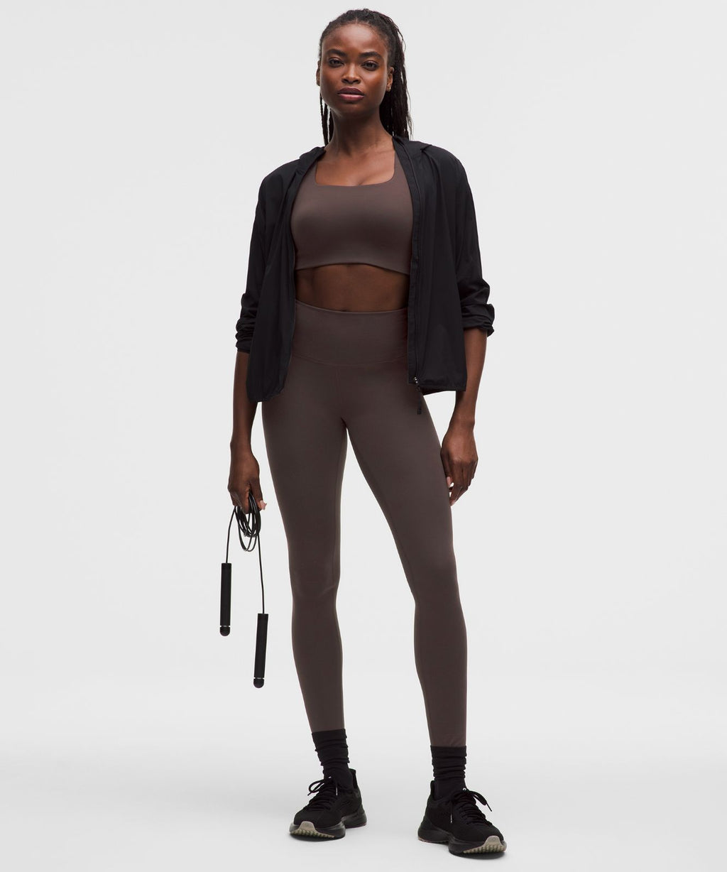 Ultralu Square-Neck Workout Bra *Medium Support, D/DD Cup Sequoia