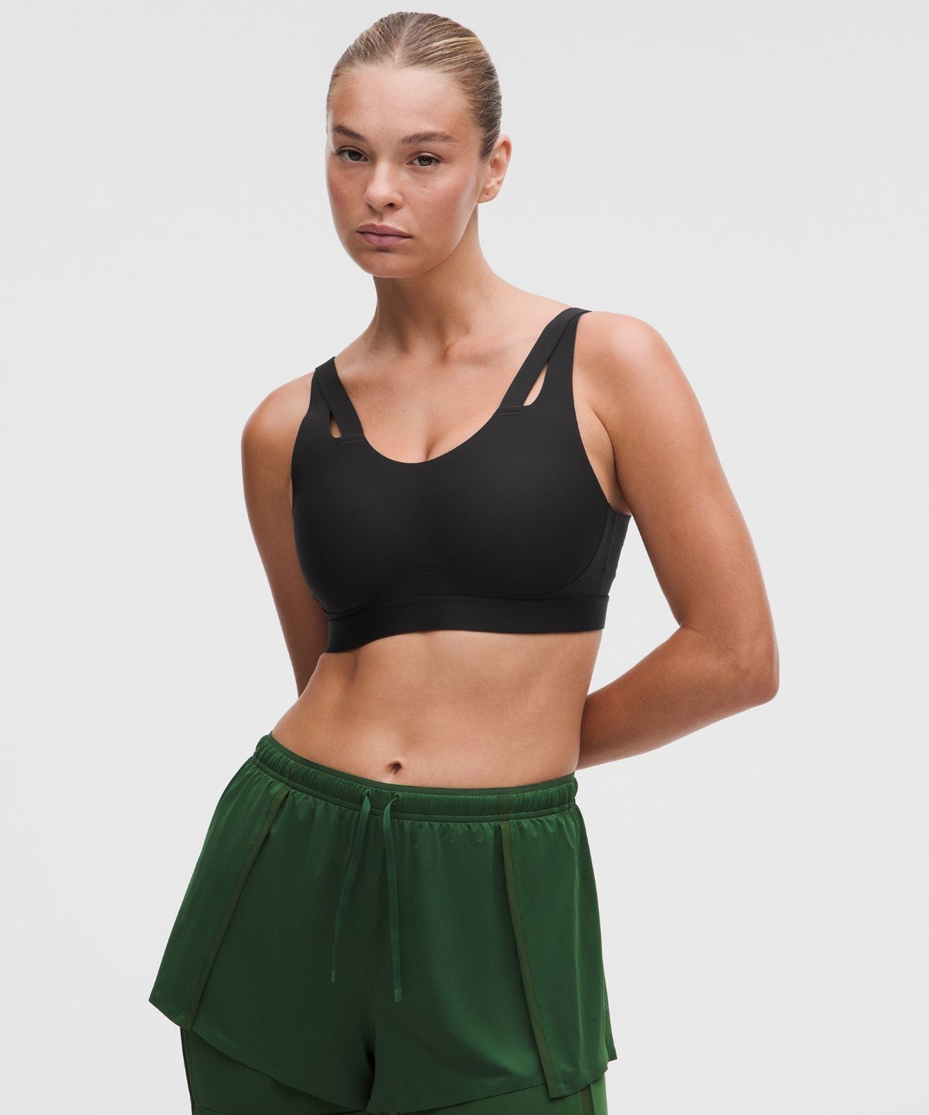 Levitation Sports Bra *High Support, B–G Cups Black