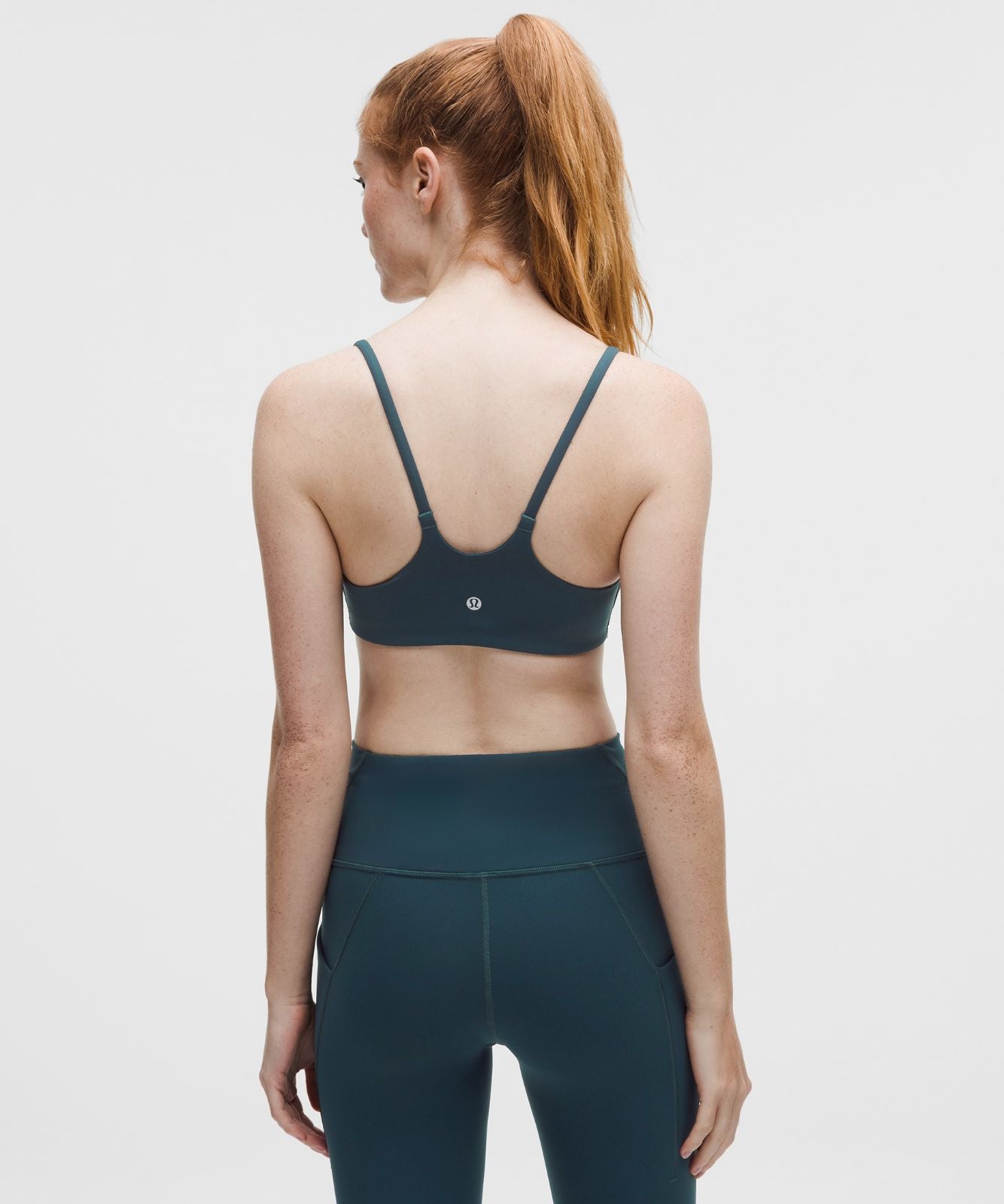 Wunder Train Strappy Racer Bra *Light Support, C/D Cup Indochine Blue