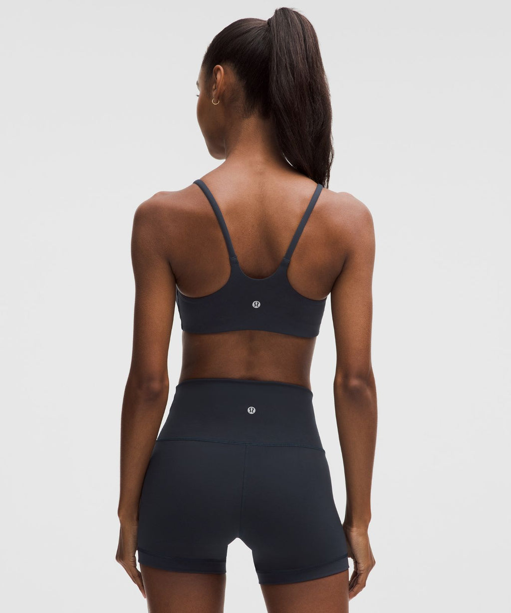 Wunder Train Strappy Racer Bra *Light Support, C/D Cup True Navy