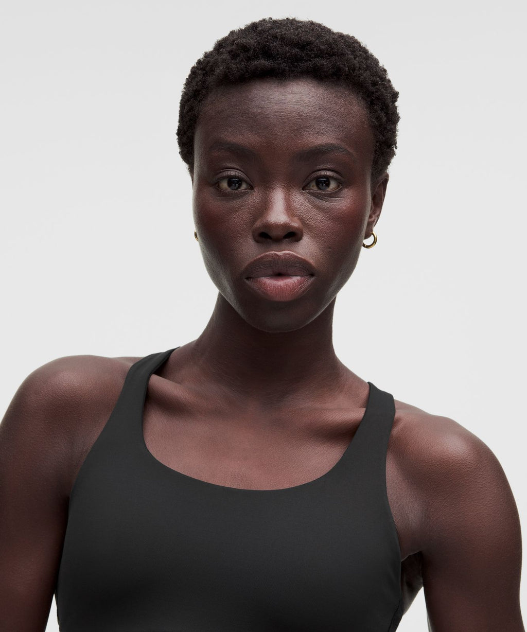 lululemon Energy Bra Medium Support, B-D Cups *Evolve Black