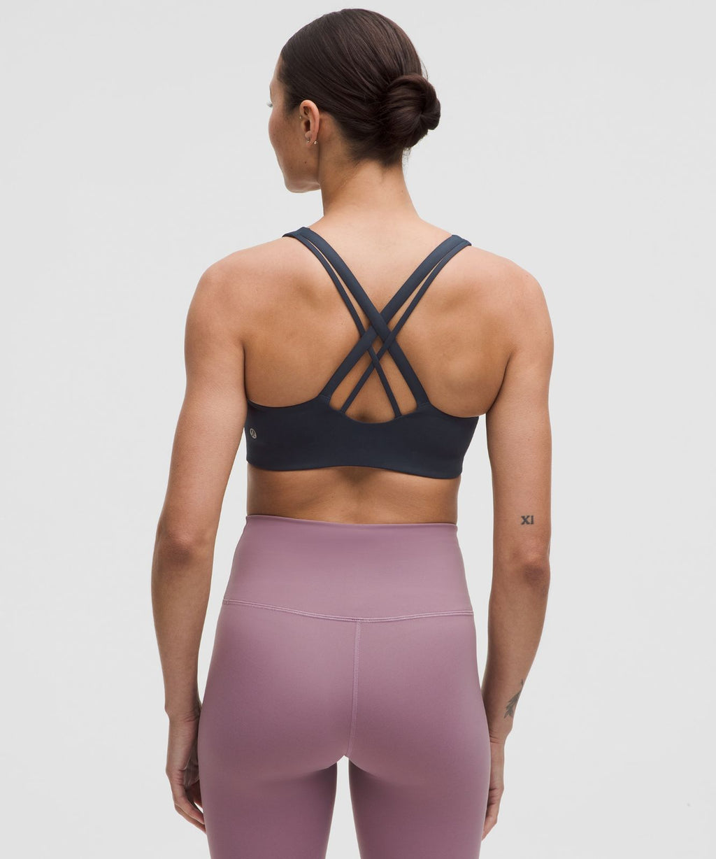 lululemon Energy Bra Medium Support, B-D Cups *Evolve True Navy
