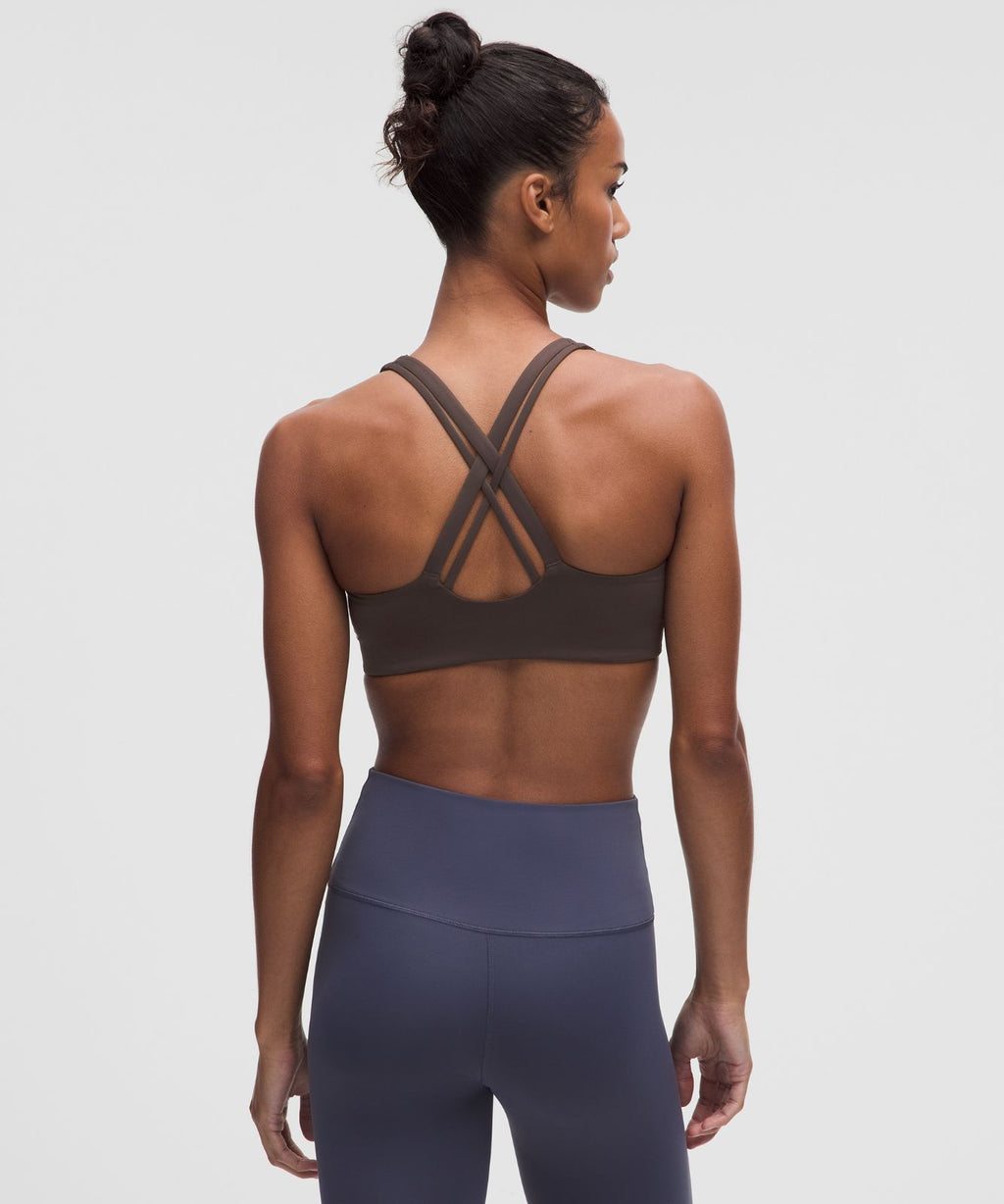 lululemon Energy Bra Medium Support, B-D Cups *Evolve Mahogany Muse