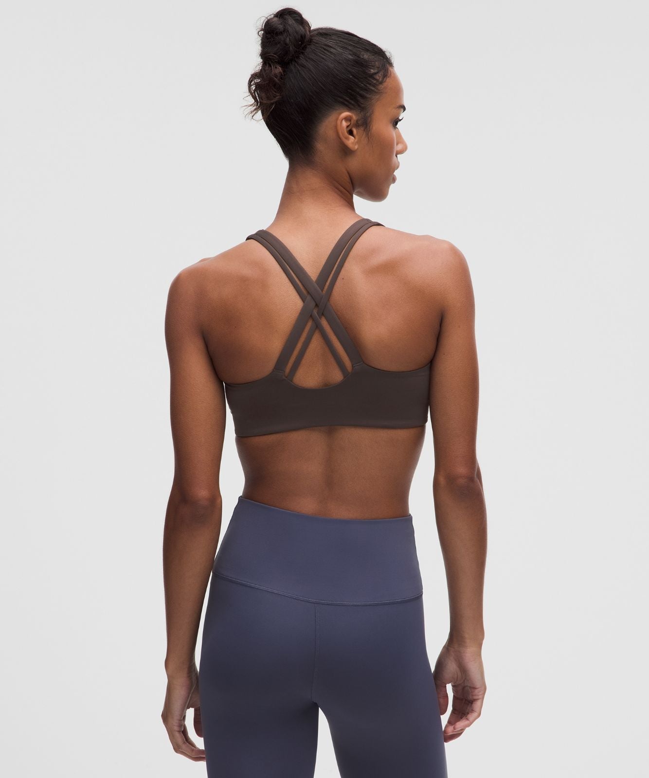 lululemon Energy Bra Medium Support, B-D Cups *Evolve Mahogany Muse
