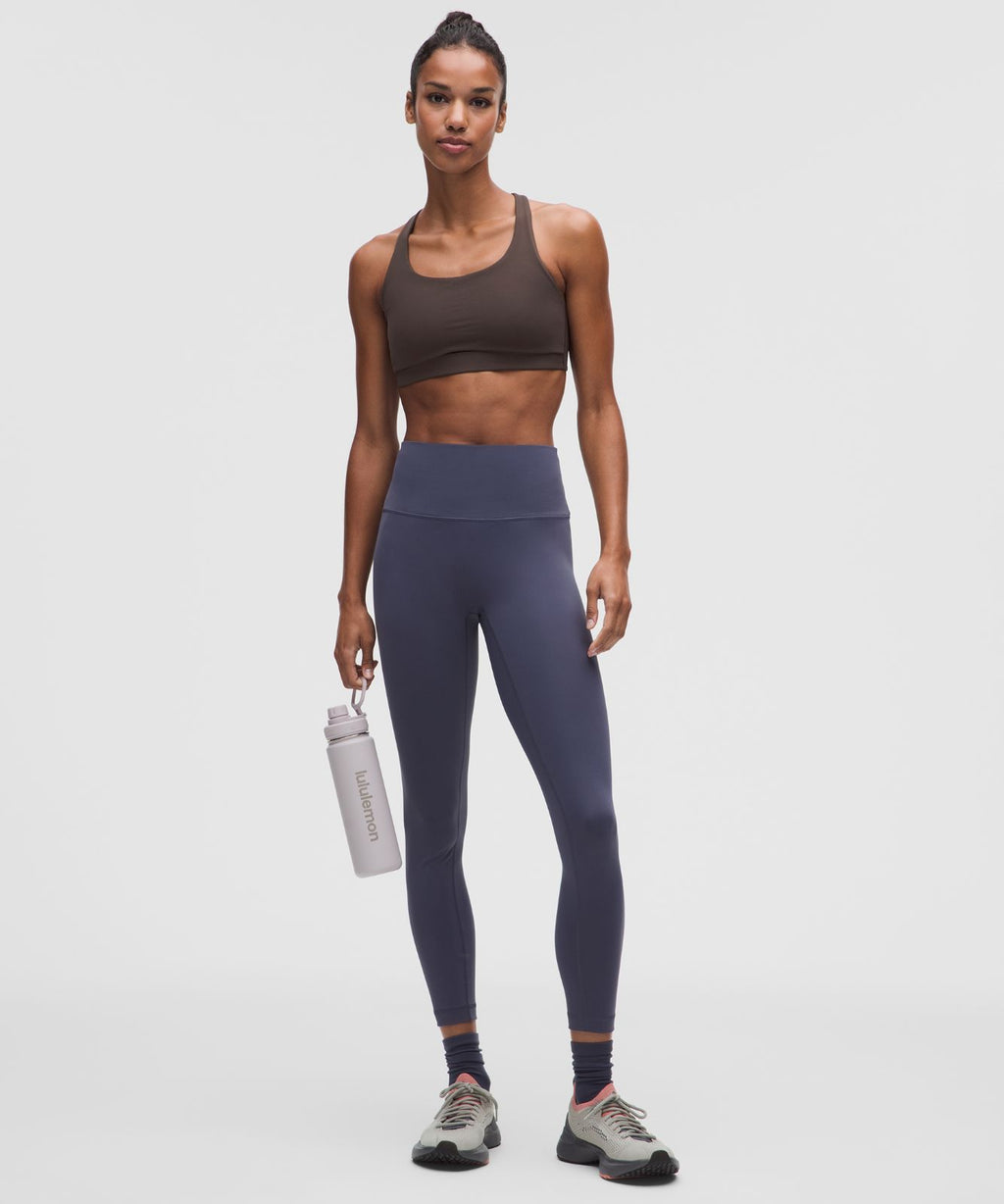 lululemon Energy Bra Medium Support, B-D Cups *Evolve Mahogany Muse