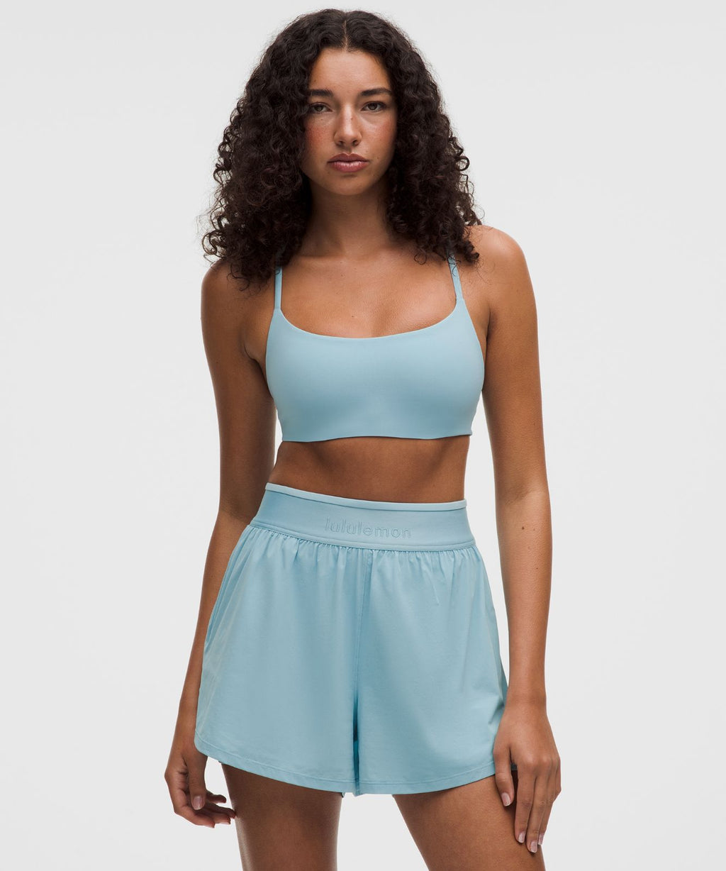 Wunder Train Strappy Racer Bra *Light Support, A/B Cup Seafoam